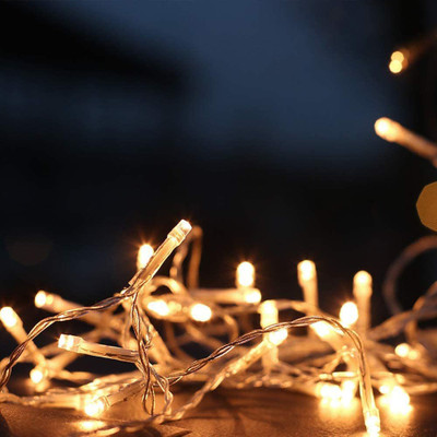 NEYSSA 30 LEDs 11.99 m Yellow Steady String Rice Lights(Pack of 2)