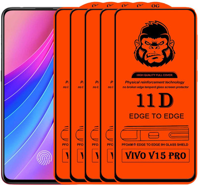 HQ Protection Edge To Edge Tempered Glass for VIVO V15 PRO(Pack of 5)