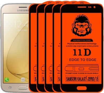 HQ Protection Edge To Edge Tempered Glass for Samsung Galaxy J2 Pro(Pack of 5)