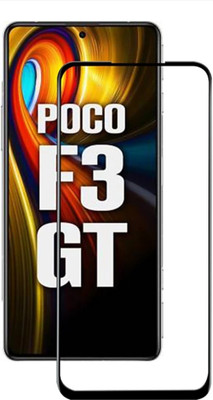 FlipSmartGuard Edge To Edge Tempered Glass for Poco F3 GT 5G(Pack of 1)