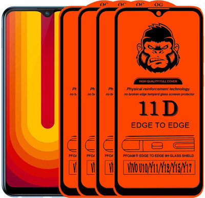 HQ Protection Edge To Edge Tempered Glass for VIVO Y12(Pack of 4)