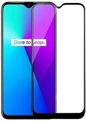 kentop Edge To Edge Tempered Glass for Tecno Camon 12(Pack of 1)