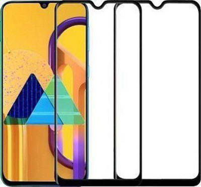 kentop Edge To Edge Tempered Glass for Tecno Camon 12(Pack of 2)
