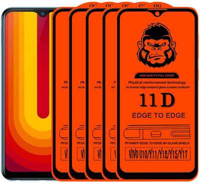 Xester Edge To Edge Tempered Glass for VIVO Y15(Pack of 5)