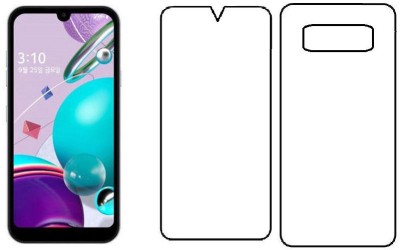 Divine International Front and Back Screen Guard for LG Q31(Pack of 2)