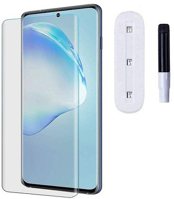 NIMMIKA ENTERPRISES Nano Glass for Samsung Galaxy S20 (UV Tempered)(Pack of 1)