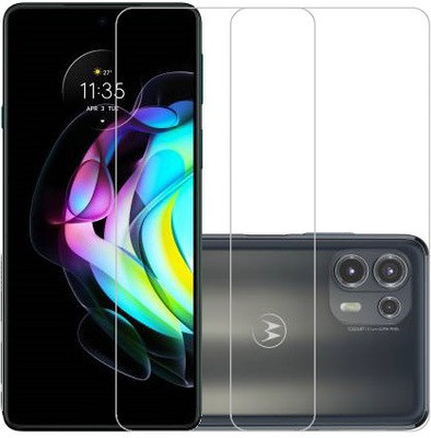 ECMERED Tempered Glass Guard for MOTOROLA EDGE 20 FUSION(Pack of 2)