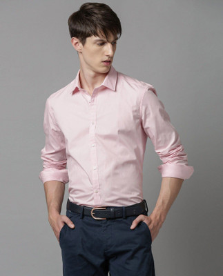 Lee Cross Men Regular Fit Solid Spread Collar Casual Shirt For Rs. 99 @ 89 %