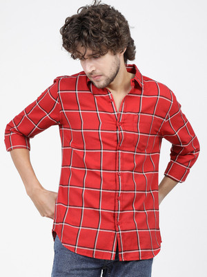 KETCH Men Checkered Casual Multicolor Shirt