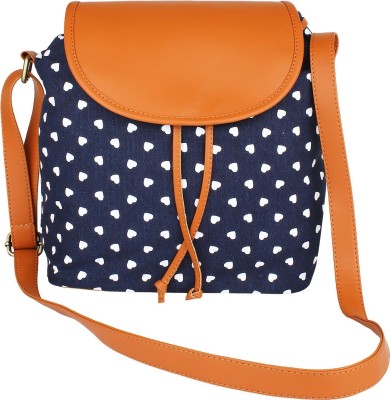 Lychee Bags Blue Sling Bag Emma Sling