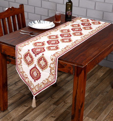 Creativehomes Multicolor 188 cm Table Runner(Jacquard)