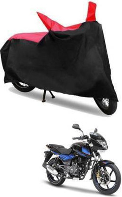 Mdstar Waterproof Two Wheeler Cover for Bajaj(Pulsar 150, Black, Red)