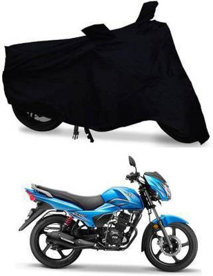 Exciting collections Waterproof Two Wheeler Cover for TVS(Victor Edge, Black)