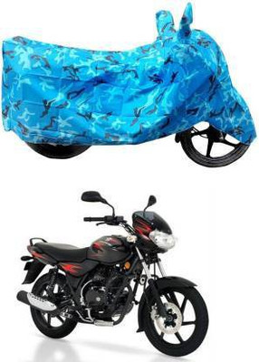 Exciting collections Waterproof Two Wheeler Cover for Bajaj(Discover, Blue)