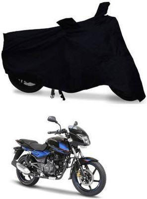 Exciting collections Waterproof Two Wheeler Cover for Bajaj(Pulsar 150 DTS-i, Black)