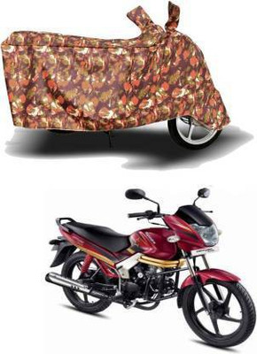 Exciting collections Waterproof Two Wheeler Cover for Mahindra(Centuro, Brown, Green)