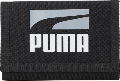 PUMA Men & Women Casual Black Canvas Wallet(4 Card Slots)