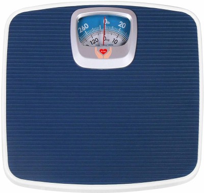 MCP Healthcare Body Weight Scale Analog type 130kg Weighing Scale Weighing Scale(Blue)