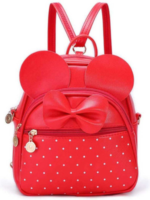 Bellina mickey TYEE Red 7 L Backpack(Red)