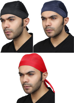 Bismaadh Solid Sports/Regular Cap Cap(Pack of 3)