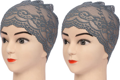 MONATI Self Design Beanie Cap(Pack of 2)