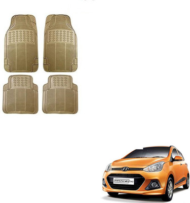 SEMAPHORE PVC, Rubber Standard Mat For  Hyundai Grand i10(Beige)