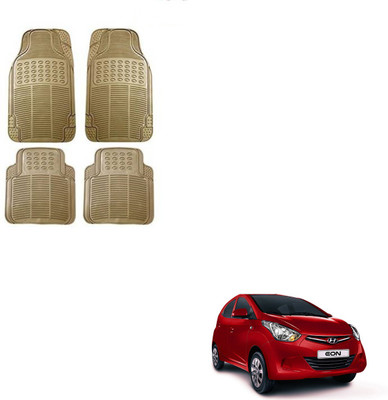SEMAPHORE PVC, Rubber Standard Mat For  Hyundai Eon(Beige)