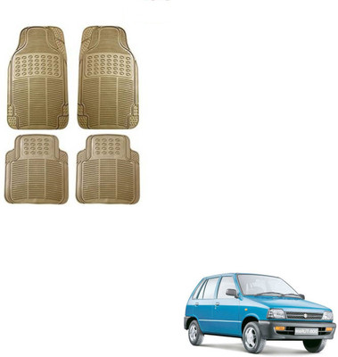SEMAPHORE PVC, Rubber Standard Mat For  Maruti 800(Beige)