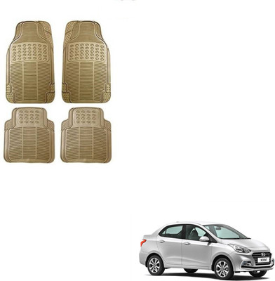 SEMAPHORE PVC, Rubber Standard Mat For  Hyundai Xcent(Beige)