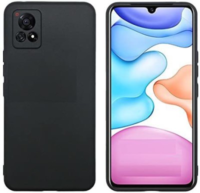 Empire Accessories Back Cover for Vivo Y72 5G flexible soft candy case(Black, Flexible, Silicon, Pack of: 1)