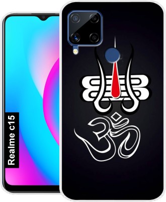 SmartGoldista Back Cover for Realme C15(Multicolor, Grip Case, Silicon, Pack of: 1)