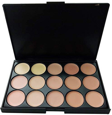 tanvi27 15 long lasting multi color creamy Concealer Palette Concealer(multi color, 22 g)