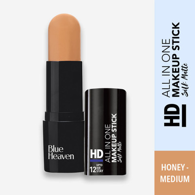 BLUE HEAVEN HD All In One Make up Stick Concealer(Honey - Medium, 10 g)