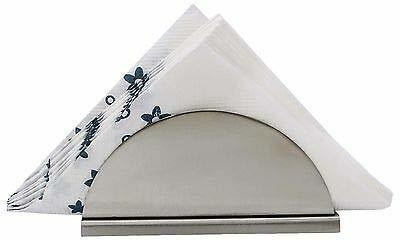 finality 1 Compartments Stainless steel Tissue Holder/Napkin Holder With Base(Silver)
