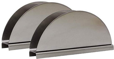 finality 2 Compartments Stainless Steel Tissue Holder(Silver)
