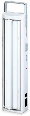 GLOWISH SOLAR+ELECTRIC RECHARGE DUAL LED TUBE MULTIPURPOSE LANTERN 6 hrs Lantern Emergency Light(White)