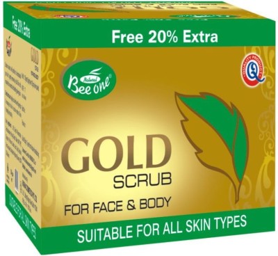 BEE ONE Gold Scrub Provide soft, fresh and healthy complexion Skin(120 ml)