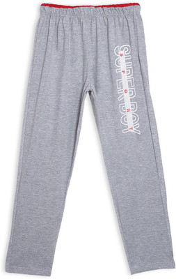 Sweet Angel Track Pant For Boys(Grey, Pack of 1)