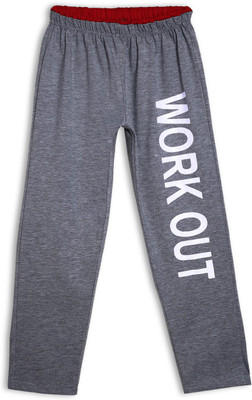Mysweetangel Relaxed Boys & Girls Grey Trousers