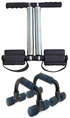 Dr Pacvu Athletes CHOICE, Pack Of 2 Fitness COMBO, 1+ Push Up Bar stand For chest & Dips and 1+ Double Chrome Steel Band Tummy Trimmer, Workout at Home, Gym Fitness and Body Fat loose and cutter, TRUSTED by Dr. Fitness Accessory Kit Kit Dr Pacvu Athletes CHOICE, Pack Of 2 Fitness COMBO, 1+ Push Up Bar stand For chest & Dips and 1+ Double Chrome Steel Band Tummy Trimmer, Workout at Home, Gym Fitness and Body Fat loose and cutter, TRUSTED by Dr. Fitness Accessory Kit Kit