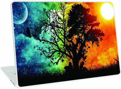 Galaxsia Floral D32 Laptop Skin Sticker Cover Case Decal Protector Fits for Any vinyl Laptop Skin Compatible for 14 inch(Theme: Nature)