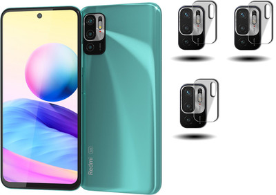 DAFFIN Back Camera Lens Glass Protector for Redmi Note 10T 5G(Pack of: 3)
