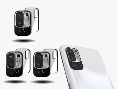 DAFFIN Back Camera Lens Glass Protector for Redmi Note 10T 5G(Pack of: 3)