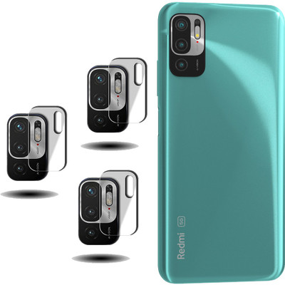 DAFFIN Back Camera Lens Glass Protector for Redmi Note 10T 5G(Pack of: 3)