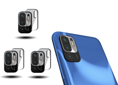 DAFFIN Back Camera Lens Glass Protector for Redmi Note 10T 5G(Pack of: 3)