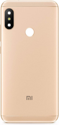 SMART Xiaomi 6 Pro With Side Volume & Power Keys Camera Lens Back Panel(Gold)