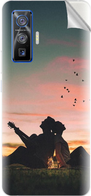 Snooky vivo iQOO5 Pro 5G Mobile Skin(Black)