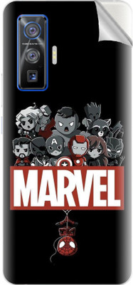 Snooky vivo iQOO5 Pro 5G Mobile Skin(Black)