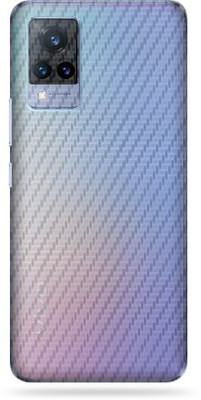 BUGGU Vivo V21 5g, vivo v21 5g, vivo v 21 Mobile Skin(Ultra Super Transparent Carbon Fiber Skin With High Matte Finish., Mobile Skin (Back+Side+Camera))