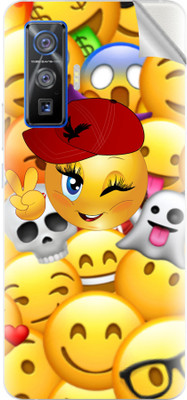 Snooky vivo iQOO5 Pro 5G Mobile Skin(Yellow)